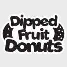 DIPPED FRUIT DONUTS