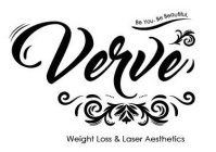 VERVE BE YOU. BE BEAUTIFUL. WEIGHT LOSS LASER AESTHETICS