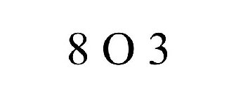 8 O 3