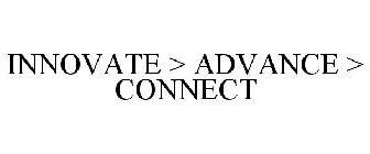 INNOVATE > ADVANCE > CONNECT