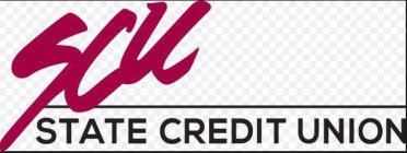 THE LITERAL ELEMENT OF THE MARK CONSISTS OF SCU AND STATE CREDIT UNION.