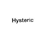 HYSTERIC