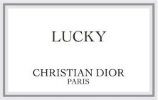 LUCKY CHRISTIAN DIOR PARIS