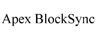 APEX BLOCKSYNC