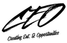 CEO CREATING ENT. & OPPORTUNITIES