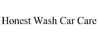 HONEST WASH CAR CARE