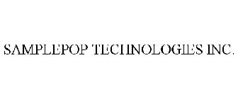 SAMPLEPOP TECHNOLOGIES INC.