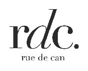 RDC. RUE DE CAN