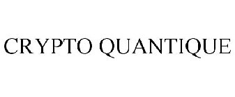 CRYPTO QUANTIQUE