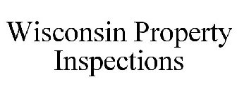 WISCONSIN PROPERTY INSPECTIONS