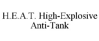 H.E.A.T. HIGH-EXPLOSIVE ANTI-TANK