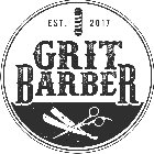 EST. 2017 GRIT BARBER