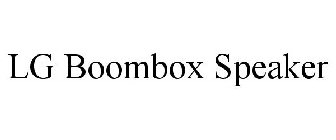 LG BOOMBOX SPEAKER