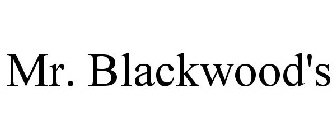 MR. BLACKWOOD'S