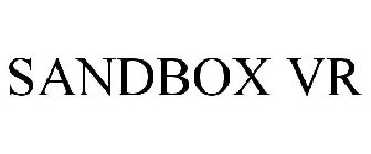 SANDBOX VR
