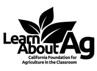 LEARNABOUTAG ; CALIFORNIA FOUNDATION FOR AGRICULTURE IN THE CLASSROOM