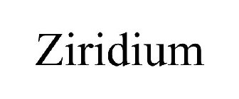 ZIRIDIUM