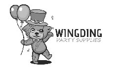 WD WINGDING PARTY SUPPLIES