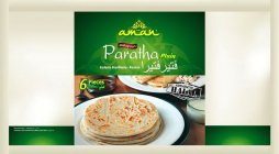 AMAN MALAYSIAN PARATHA PLAIN GALETTE FEUILLETEE-NATURE 6 PIECES PIECES AUTHENTIC HALAL