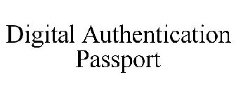 DIGITAL AUTHENTICATION PASSPORT