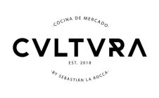 CVLTVRA EST. 2018 COCINA DE MERCADO BY SEBASTIAN LA ROCCA