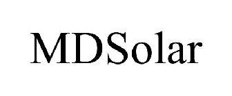 MDSOLAR