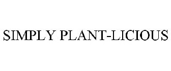 SIMPLY PLANT-LICIOUS