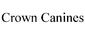 CROWN CANINES