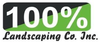 100% LANDSCAPING CO. INC.