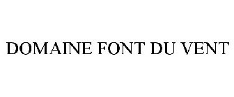 DOMAINE FONT DU VENT