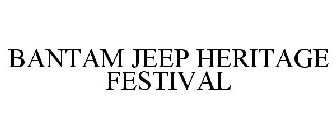 BANTAM JEEP HERITAGE FESTIVAL