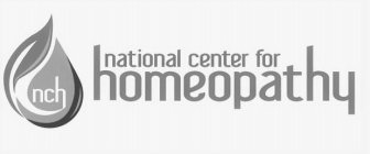 NCH NATIONAL CENTER FOR HOMEOPATHY