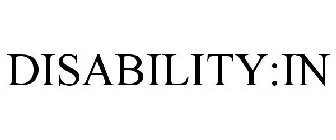 DISABILITY: IN