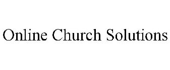 ONLINE CHURCH SOLUTIONS