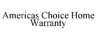 AMERICAS CHOICE HOME WARRANTY