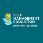 SELF MANAGEMENT EDUCATION LEARN MORE. FEEL BETTER.