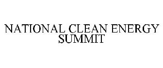NATIONAL CLEAN ENERGY SUMMIT