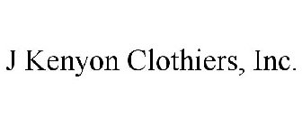 J KENYON CLOTHIERS, INC.