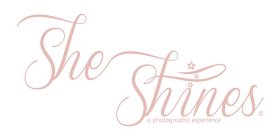 SHE SHINES A PHOTOGRAPHIC EXPERIENCE