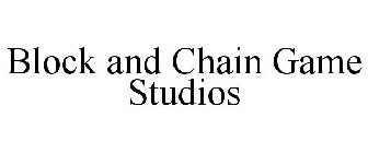 BLOCK AND CHAIN GAME STUDIOS