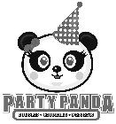 PARTY PANDA BUBBLES CRUMBLES DESSERTS