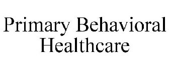 PRIMARY BEHAVIORAL HEALTHCARE