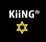 KIING AND AN INTERTWINED 6 POINT GOLD SEAL (COMMONLY KNOWN AS THE SEAL OF SOLOMON)