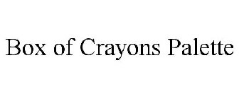 BOX OF CRAYONS PALETTE