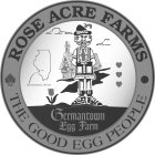 ROSE ACRE FARMS THE GOOD EGG PEOPLE GERMANTOWN, ILLINOIS GERMANTOWN EGG FARM