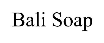 BALI SOAP
