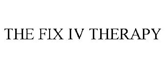 THE FIX IV THERAPY