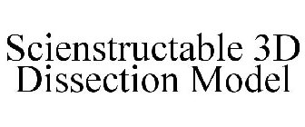 SCIENSTRUCTABLE 3D DISSECTION MODEL