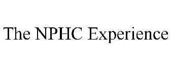 THE NPHC EXPERIENCE