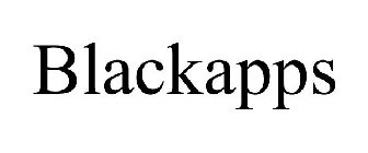 BLACKAPPS